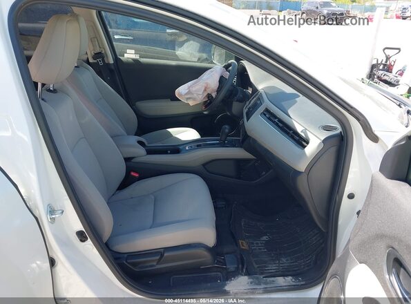 3CZRU6H55NM706555 2022 HONDA HR-V White Front interior view