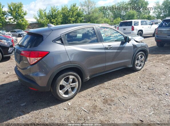 3CZRU6H56HG708401 2017 HONDA HR-V Gray Tył prawy