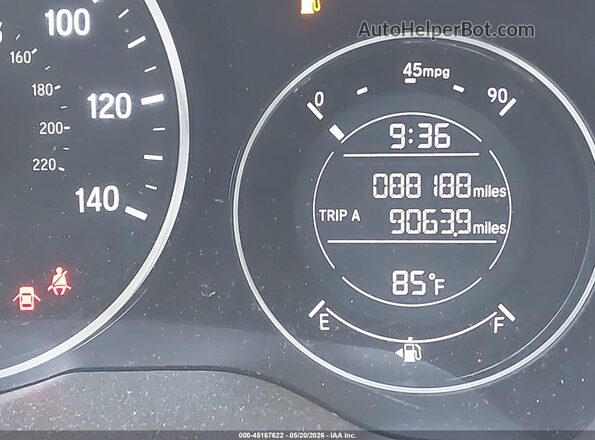 3CZRU6H56HG708401 2017 HONDA HR-V Gray 