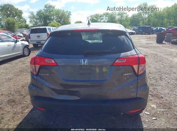 3CZRU6H56HG708401 2017 HONDA HR-V Gray 