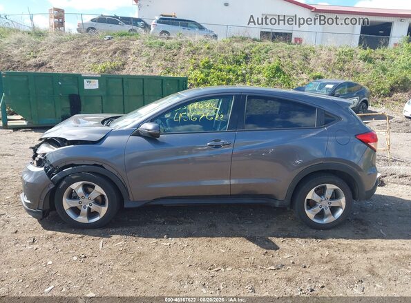 3CZRU6H56HG708401 2017 HONDA HR-V Gray Widok wnętrza 360 stopni