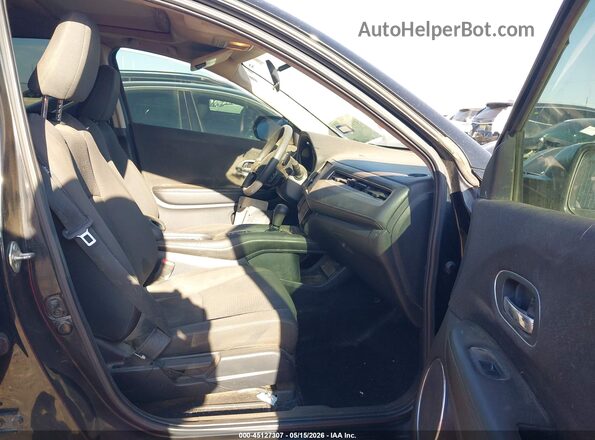3CZRU6H56LM705203 2020 HONDA HR-V Черный Вид салона спереди