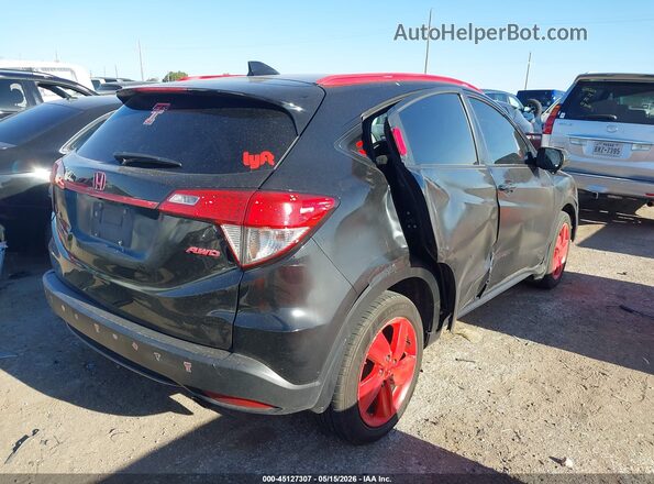 3CZRU6H56LM705203 2020 HONDA HR-V Черный Задняя правая четверть