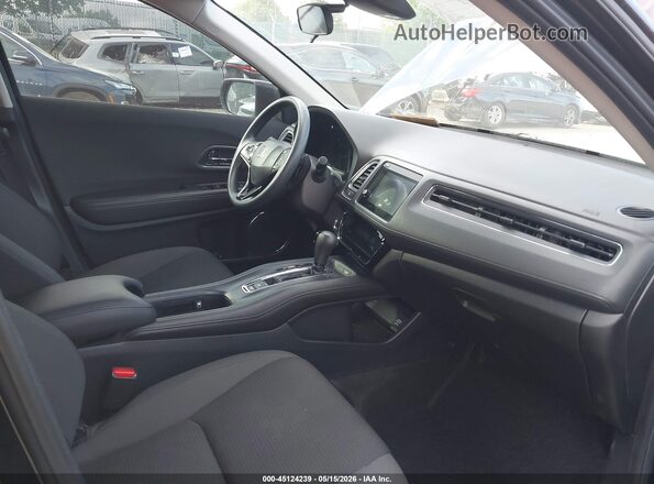 3CZRU6H56MM726005 2021 HONDA HR-V Black წინა სალონის ხედი