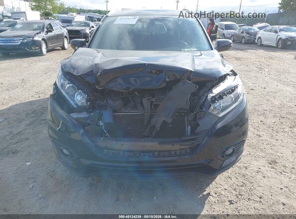 3CZRU6H56MM726005 2021 HONDA HR-V Black წინა პანელის ხედი
