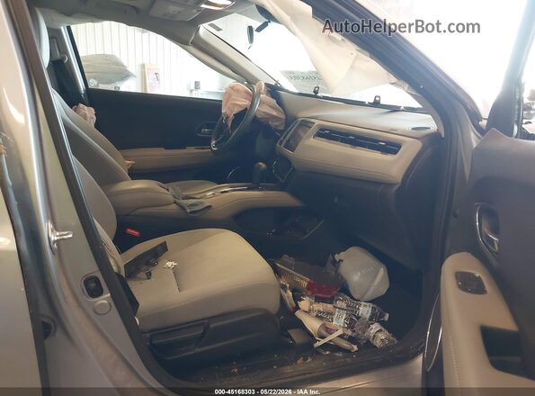 3CZRU6H56MM755696 2021 HONDA HR-V Silver Vista interior delantera