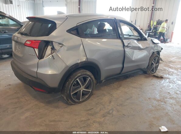 3CZRU6H56MM755696 2021 HONDA HR-V Silver Trasero derecho