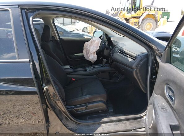 3CZRU6H57HM706447 2017 HONDA HR-V Black Vista interior delantera