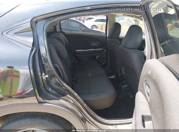 3CZRU6H57HM706447 2017 HONDA HR-V Black Vista de la etiqueta del VIN