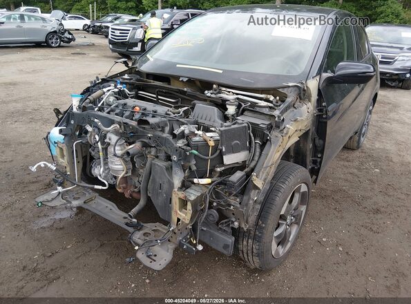 3CZRU6H57JM728048 2018 HONDA HR-V Black წინა ხედი