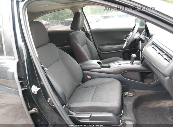 3CZRU6H57JM728048 2018 HONDA HR-V Black წინა სალონის ხედი