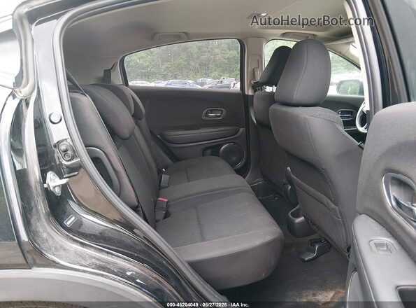 3CZRU6H57JM728048 2018 HONDA HR-V Black VIN კოდის სტიკერის ხედი