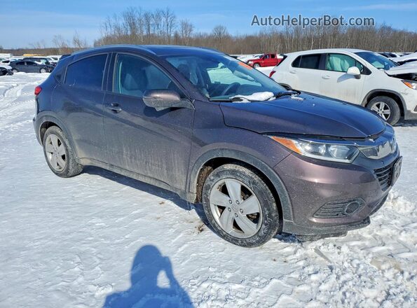 3CZRU6H57KM731694 2019 HONDA HR-V Фиолетовый Передняя правая четверть