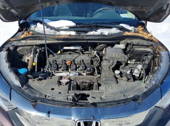 3CZRU6H57KM731694 2019 HONDA HR-V Фиолетовый Вид задней части салона