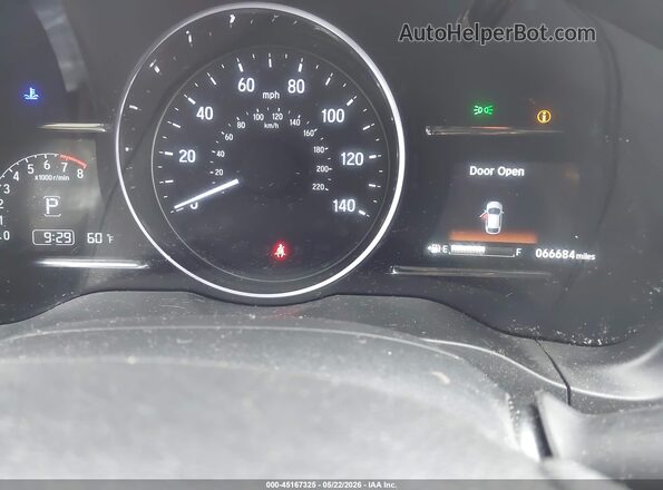 3CZRU6H57NM749357 2022 HONDA HR-V Silver Հետևի նստատեղերի տեսք