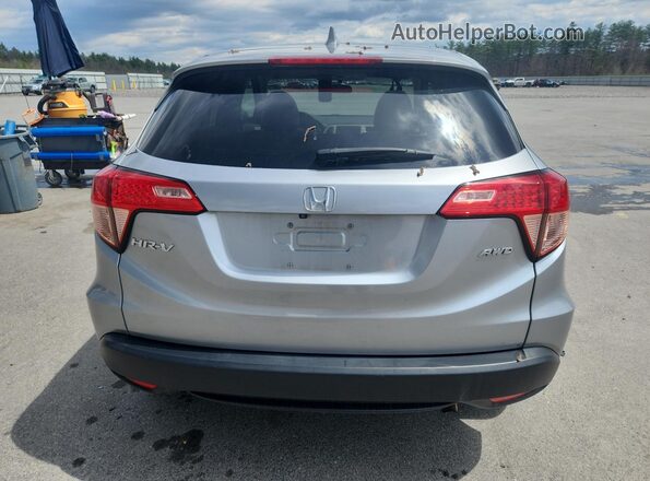 3CZRU6H59HM721046 2017 HONDA HR-V Silver Вид ззаду