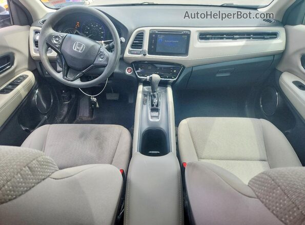 3CZRU6H59HM721046 2017 HONDA HR-V Silver Вид панелі приладів