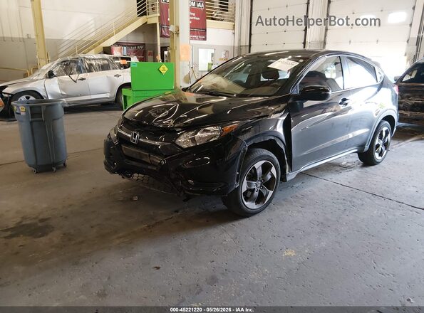 3CZRU6H59JG708771 2018 HONDA HR-V Черный Передняя левая четверть