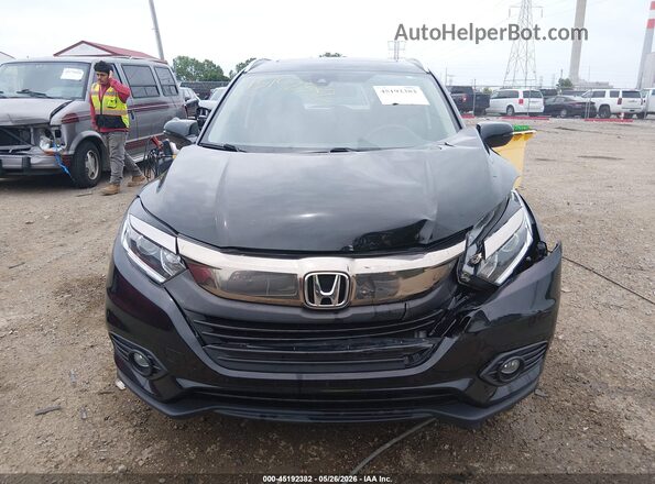 3CZRU6H59KM710894 2019 HONDA HR-V Black Սարքավորումների վահանակի տեսք