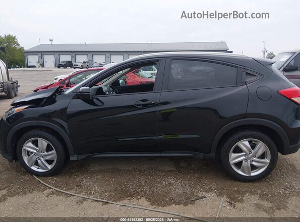 3CZRU6H59KM710894 2019 HONDA HR-V Black Սալոնի 360 աստիճան տեսք