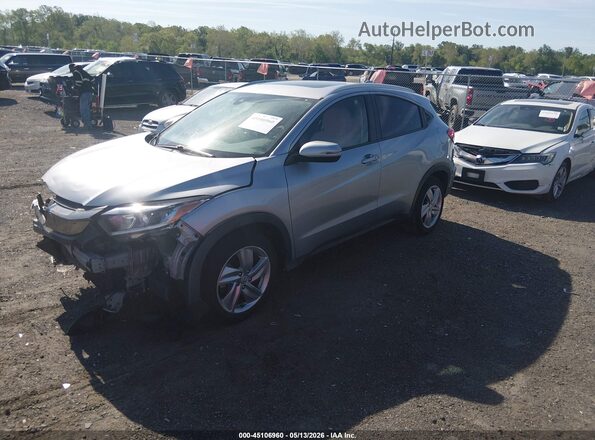 3CZRU6H59LM701839 2020 HONDA HR-V Gray წინა მარცხენა ხედი სამი მეოთხედიდან
