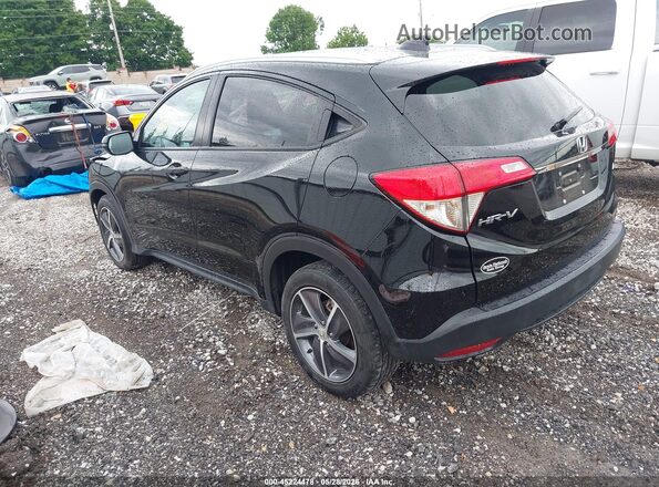 3CZRU6H59MM746765 2021 HONDA HR-V Black Trasero izquierdo