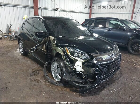 3CZRU6H5XLM712560 2020 HONDA HR-V Black Widok z przodu