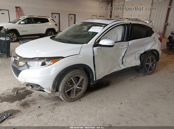 3CZRU6H5XNM704154 2022 HONDA HR-V White Przód lewy
