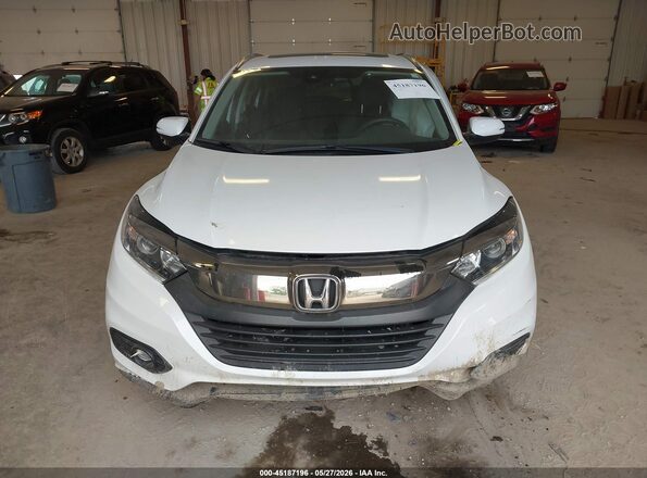 3CZRU6H5XNM704154 2022 HONDA HR-V White Widok zestawu wskaźników