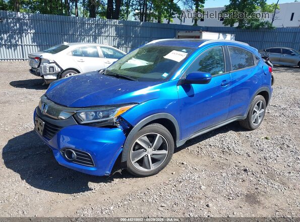 3CZRU6H5XNM746016 2022 HONDA HR-V Blue Front left