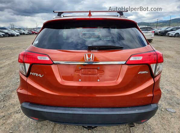 3CZRU6H70LM729255 2020 HONDA HR-V Orange უკანა ხედი