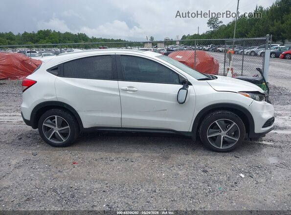 3CZRU6H70MM745926 2021 HONDA HR-V White Панорамний вид салону 360°