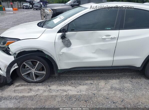 3CZRU6H70MM745926 2021 HONDA HR-V White Вид щитка приладів