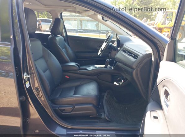 3CZRU6H71GM719811 2016 HONDA HR-V Черный Вид салона спереди