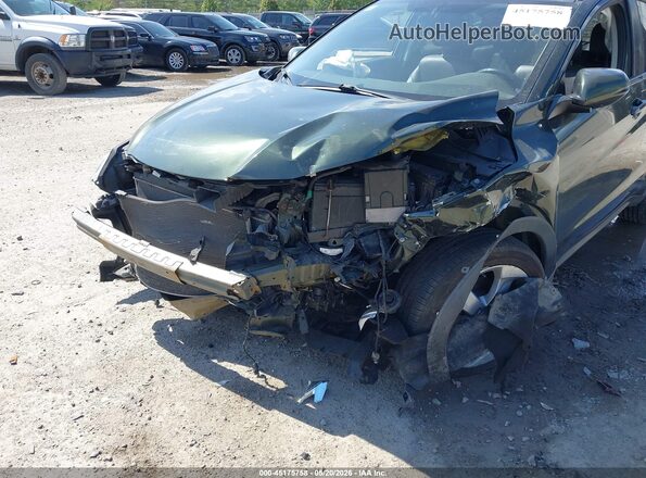 3CZRU6H73HM700341 2017 HONDA HR-V Green Widok z przodu