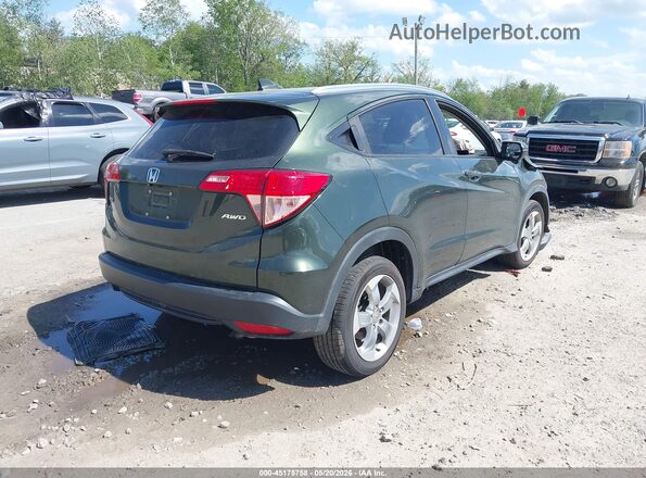 3CZRU6H73HM700341 2017 HONDA HR-V Green Tył prawy