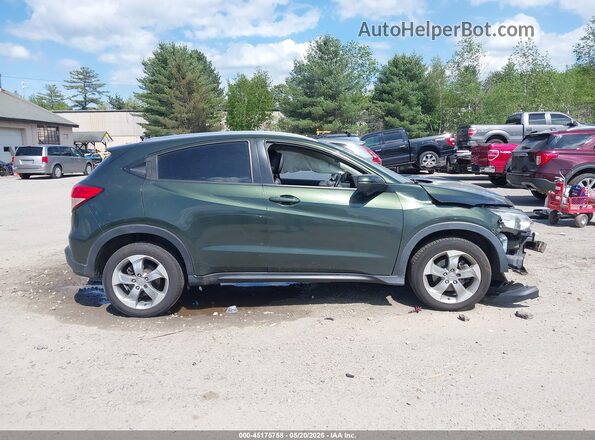 3CZRU6H73HM700341 2017 HONDA HR-V Green Widok wnętrza z tyłu