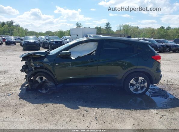 3CZRU6H73HM700341 2017 HONDA HR-V Green Widok wnętrza 360 stopni
