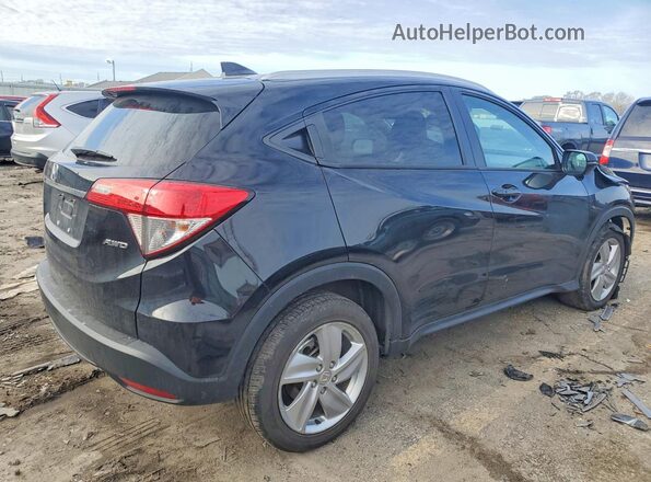 3CZRU6H73LM734059 2020 HONDA HR-V Черный Задняя правая четверть