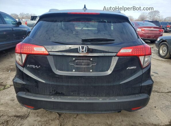 3CZRU6H73LM734059 2020 HONDA HR-V Черный Вид сзади