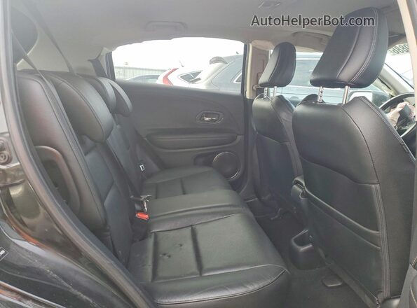 3CZRU6H73LM734059 2020 HONDA HR-V Черный Вид задней части салона