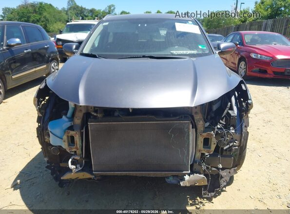 3CZRU6H76GM700882 2016 HONDA HR-V Gray Widok wnętrza z tyłu