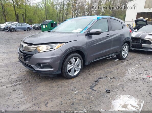3CZRU6H79LM729965 2020 HONDA HR-V Pewter Առջևի ձախ երեք քառորդ տեսարան