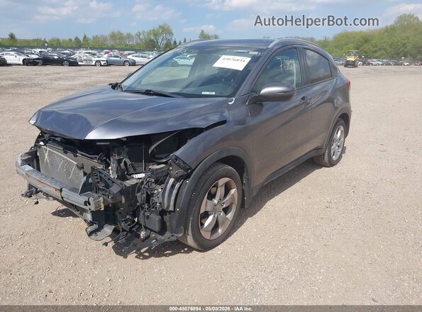 3CZRU6H7XGM723324 2016 HONDA HR-V Gray Przód lewy