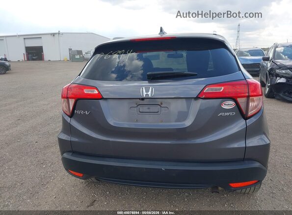 3CZRU6H7XGM723324 2016 HONDA HR-V Gray 