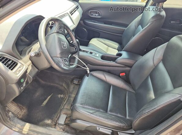 3CZRU6H7XHM702975 2017 HONDA HR-V Charcoal 
