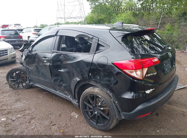 3CZRU6H7XJM722116 2018 HONDA HR-V Black Tył lewy