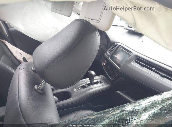 3CZRU6H7XJM722116 2018 HONDA HR-V Black Widok wnętrza z przodu