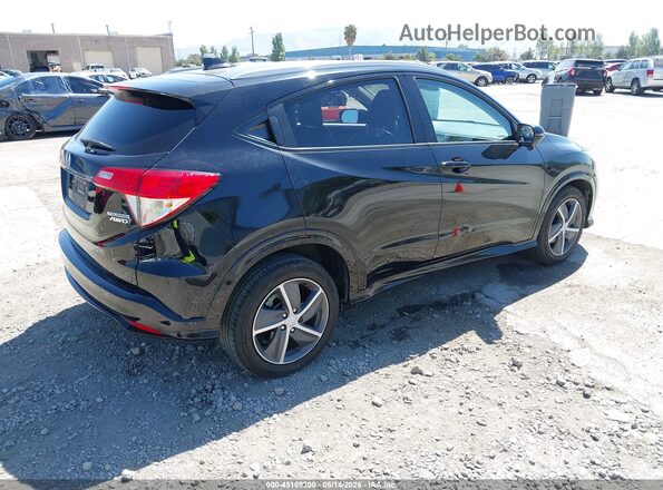 3CZRU6H97KM720293 2019 HONDA HR-V Black Tył prawy