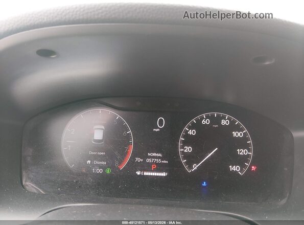 3CZRZ1H30PM701303 2023 HONDA HR-V White Widok tylnych siedzeń
